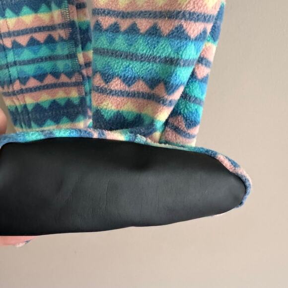 Patagonia Infant Micro D Fleece One Piece Baby Bunting 18-24 Months Aztec 60175 - Picture 6 of 10